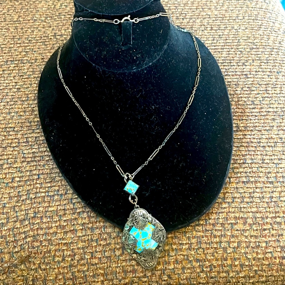 #Art Deco Necklace - Picture 3 of 9